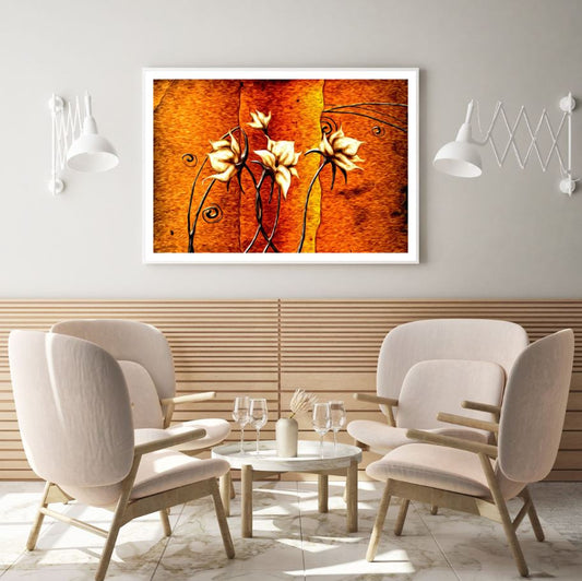 Colorful Flowers Abstract Design Home Decor Premium Quality Poster Print Choose Your Sizes