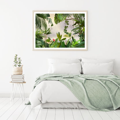 Forest Digital Art Painting Home Decor Premium Quality Poster Print Choose Your Sizes