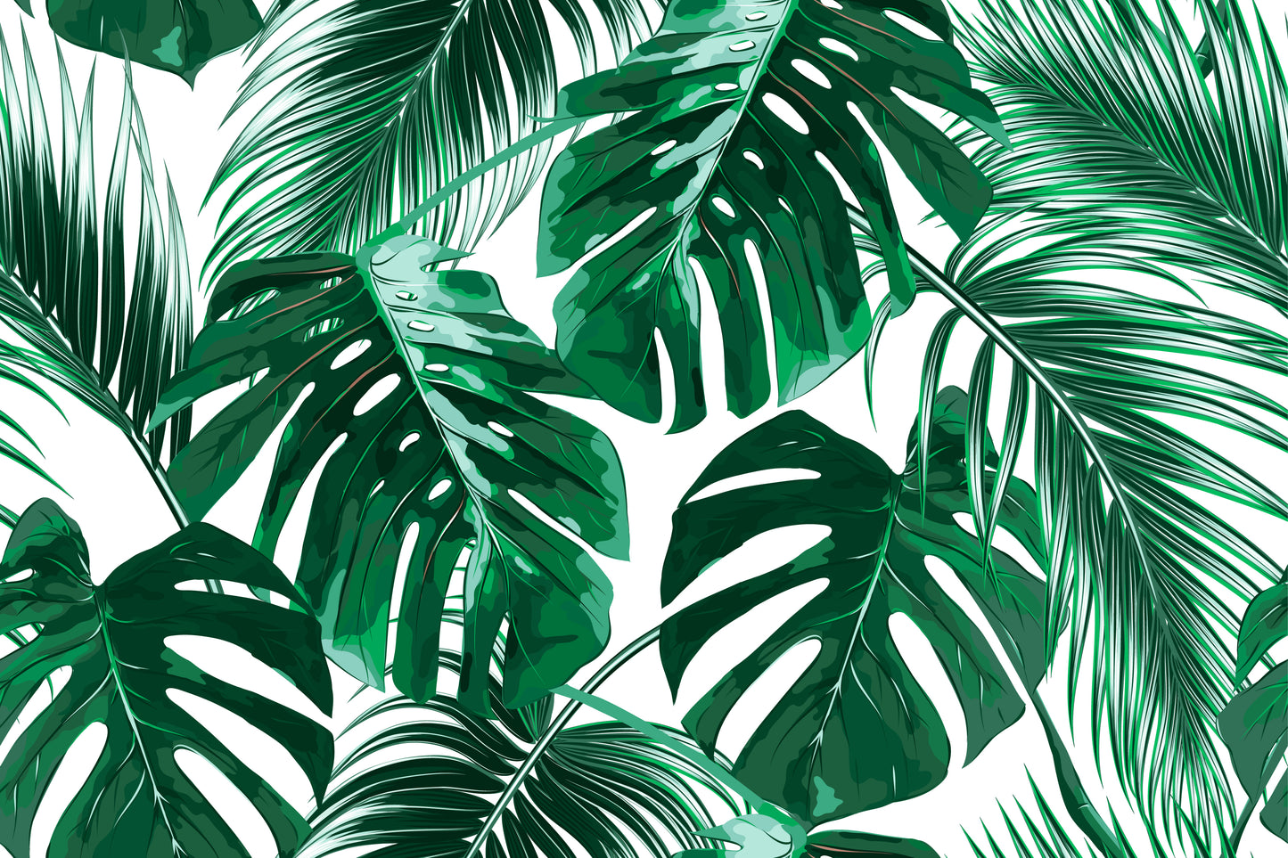 Leaf Design Print 100% Australian Made