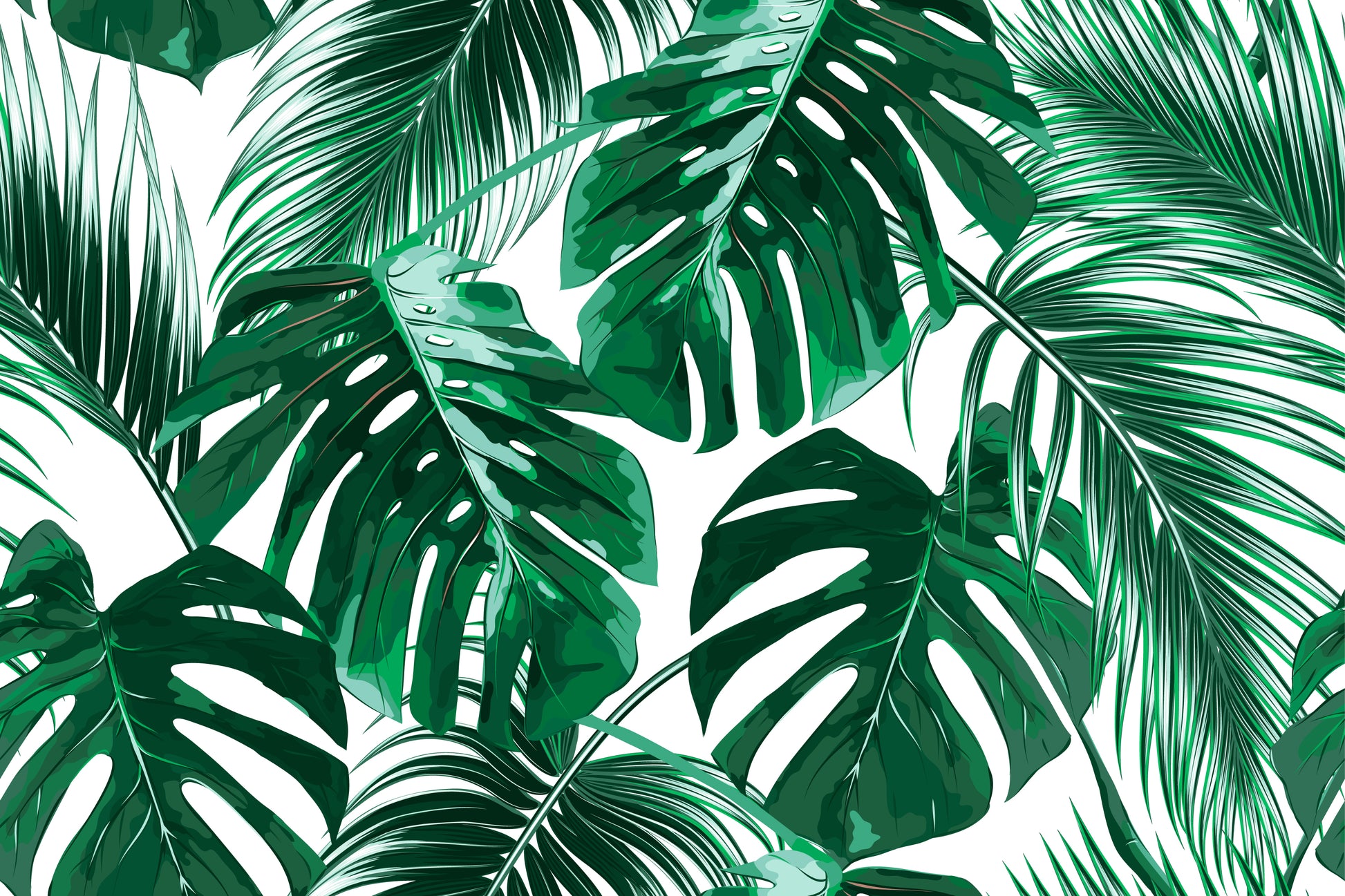 Leaf Design Print 100% Australian Made
