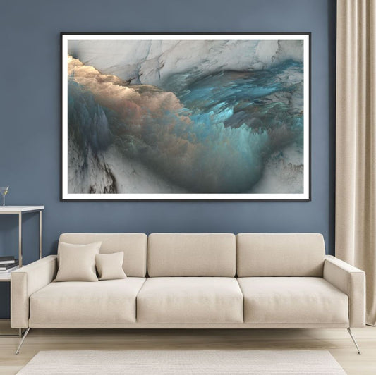 Colorful Abstract Cloud Design Home Decor Premium Quality Poster Print Choose Your Sizes