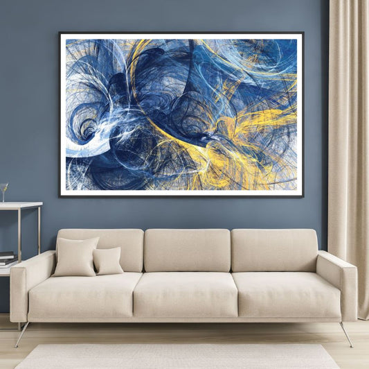 Colorful Abstract Spiral Design Home Decor Premium Quality Poster Print Choose Your Sizes