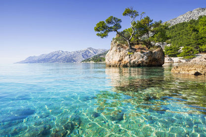Sea & Rocks Scenery Photograph Home Decor Premium Quality Poster Print Choose Your Sizes