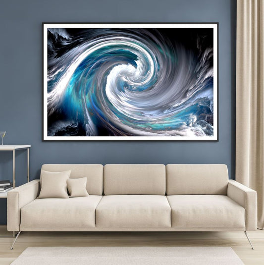 Colorful Abstract Cloud Design Home Decor Premium Quality Poster Print Choose Your Sizes
