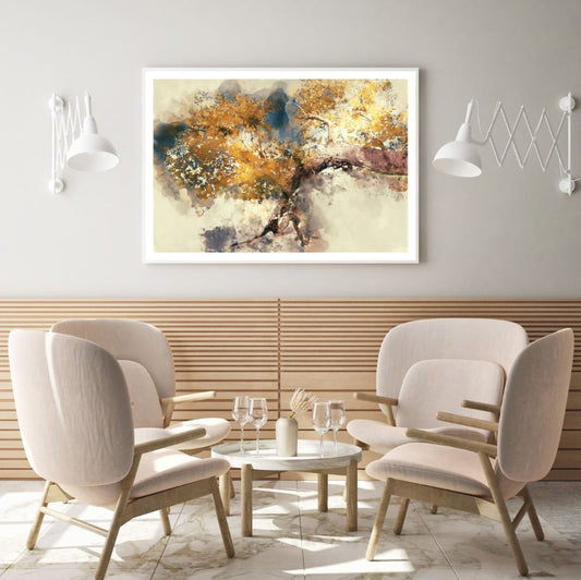 Colorful Abstract Tree Design Home Decor Premium Quality Poster Print Choose Your Sizes