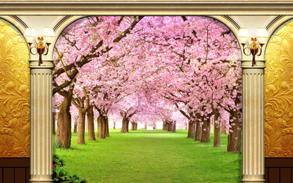 Flower Tree Row Print 100% Australian Made