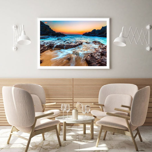 Stunning Sea Scenery Photograph Home Decor Premium Quality Poster Print Choose Your Sizes
