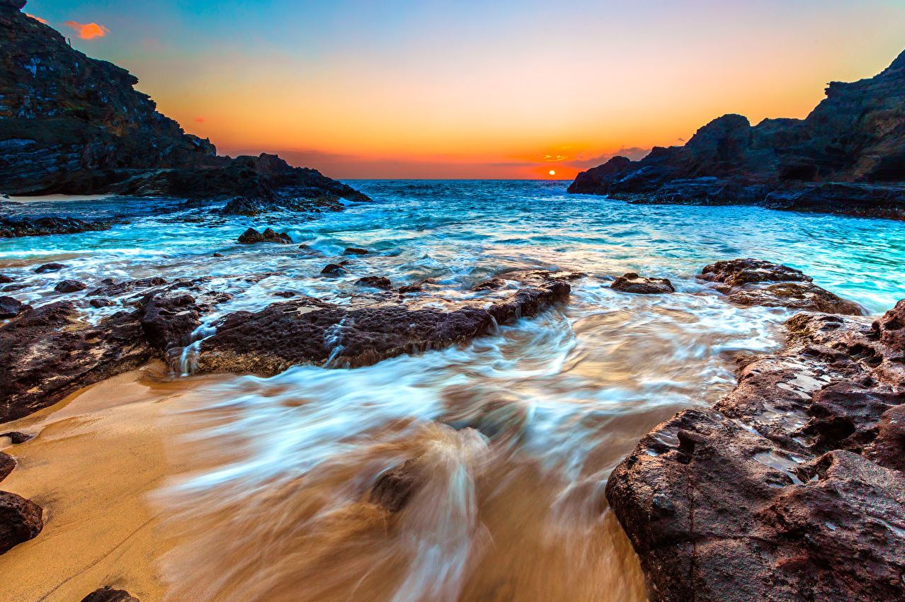 Beach at Sunset Photograph Print 100% Australian Made