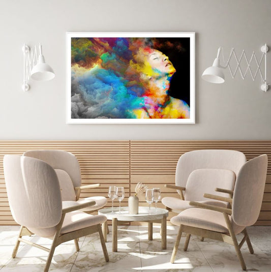 Colorful Abstract Cloud Design Home Decor Premium Quality Poster Print Choose Your Sizes