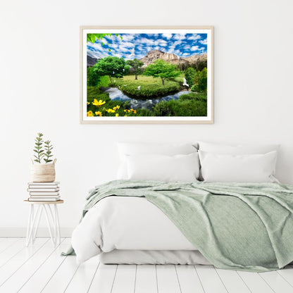 Stunning Nature Scenery View Home Decor Premium Quality Poster Print Choose Your Sizes