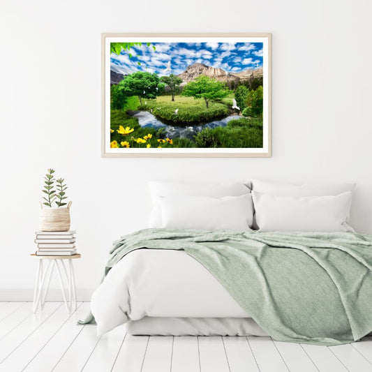 Stunning Nature Scenery View Home Decor Premium Quality Poster Print Choose Your Sizes