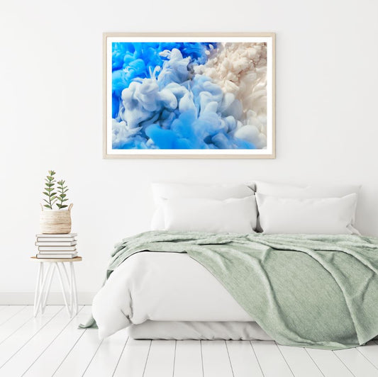 Colorful Abstract Smoke Design Home Decor Premium Quality Poster Print Choose Your Sizes