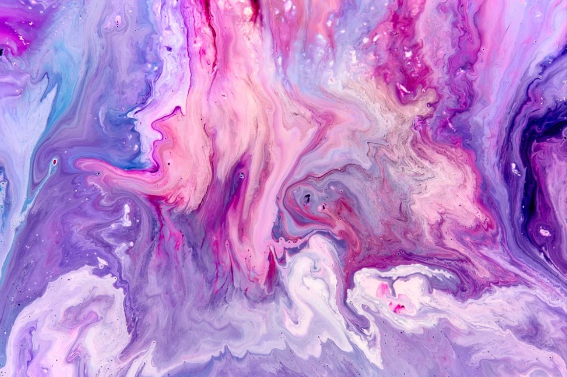 Pink & Purple Abstract Design Home Decor Premium Quality Poster Print Choose Your Sizes
