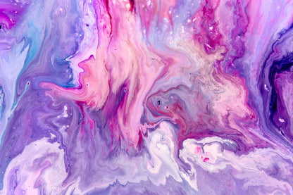 Pink & Purple Abstract Design Home Decor Premium Quality Poster Print Choose Your Sizes