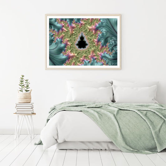 Colorful Abstract Fractal Design Home Decor Premium Quality Poster Print Choose Your Sizes
