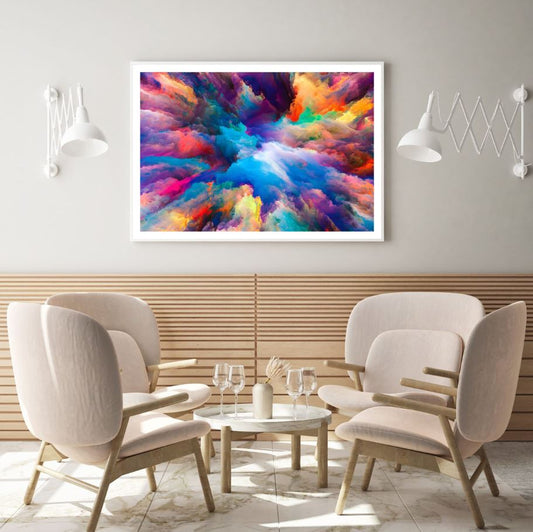 Colorful Abstract Cloud Design Home Decor Premium Quality Poster Print Choose Your Sizes