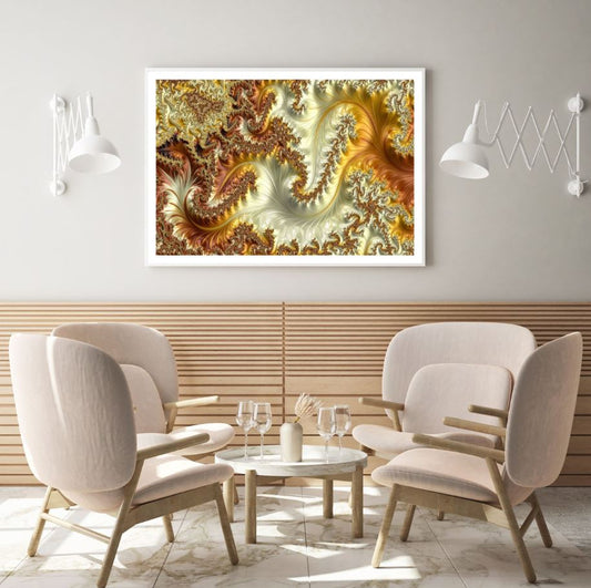Colorful Abstract Fractal Design Home Decor Premium Quality Poster Print Choose Your Sizes