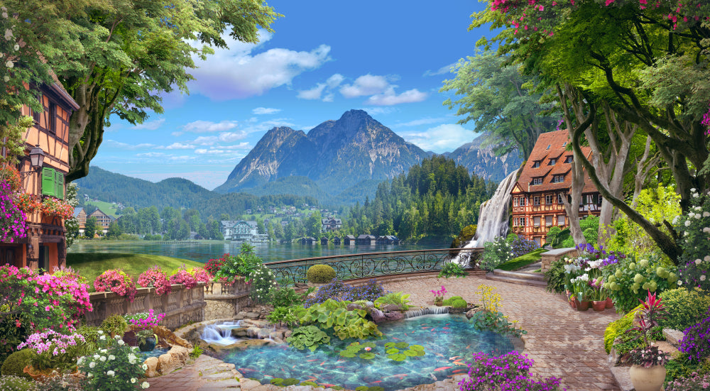 Wallpaper Murals Peel and Stick Removable Stunning Landscape View High Quality