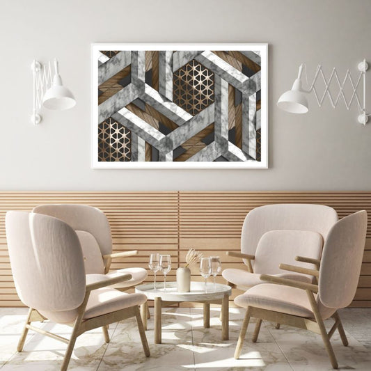 Colorful Abstract Fractal Design Home Decor Premium Quality Poster Print Choose Your Sizes