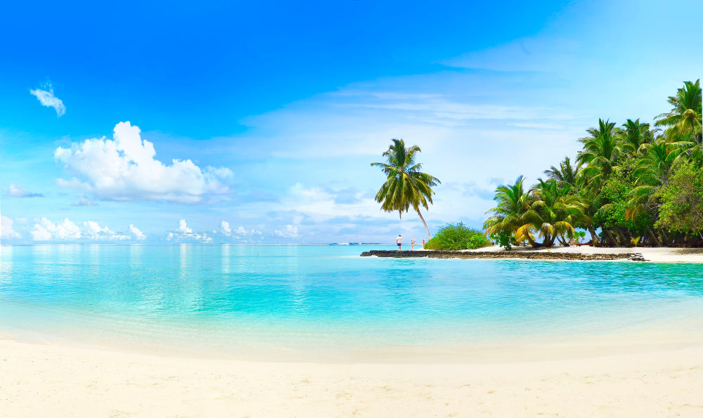 Wallpaper Murals Peel and Stick Removable Stunning Beach View High Quality