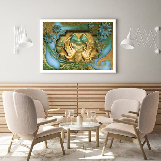 Colorful Abstract Fractal Design Home Decor Premium Quality Poster Print Choose Your Sizes