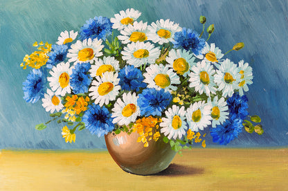 Flower Vase Painting Print 100% Australian Made