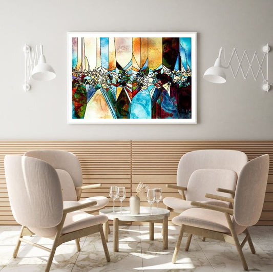 Colorful Glass Mosaic Design Home Decor Premium Quality Poster Print Choose Your Sizes