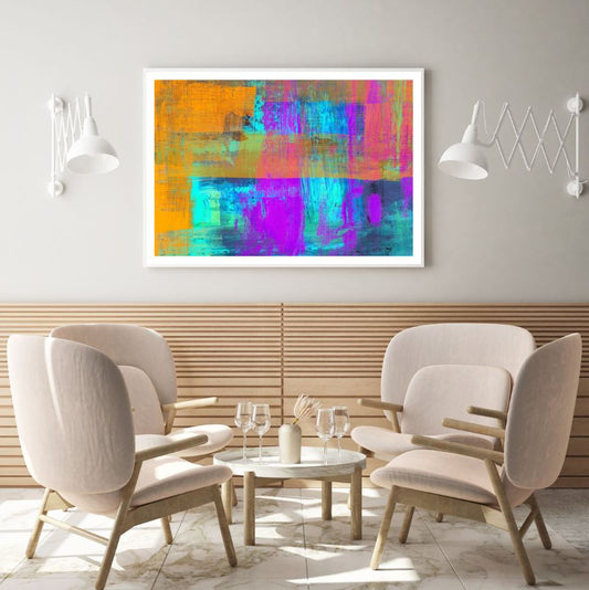 Colorful Abstract Watercolor Art Home Decor Premium Quality Poster Print Choose Your Sizes
