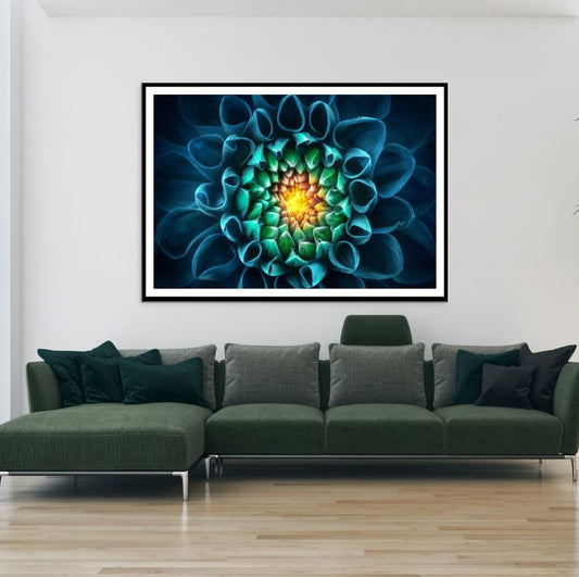 Colorful Flower Macro Photograph Home Decor Premium Quality Poster Print Choose Your Sizes