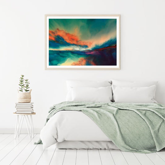 Colorful Abstract Cloud Design Home Decor Premium Quality Poster Print Choose Your Sizes
