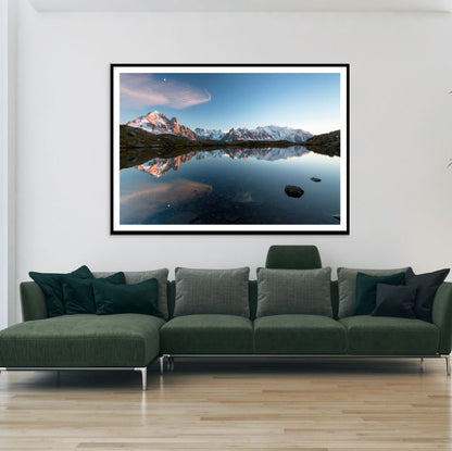 Lake Mountain View Photograph Home Decor Premium Quality Poster Print Choose Your Sizes