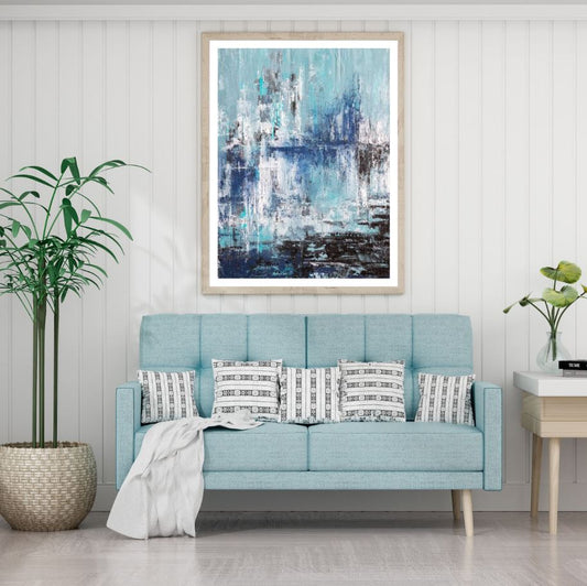 Colorful Abstract Painting Design Home Decor Premium Quality Poster Print Choose Your Sizes