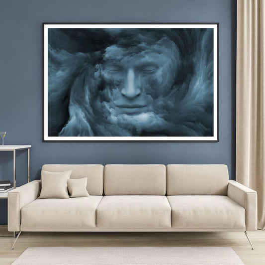 Colorful Abstract Cloud Design Home Decor Premium Quality Poster Print Choose Your Sizes