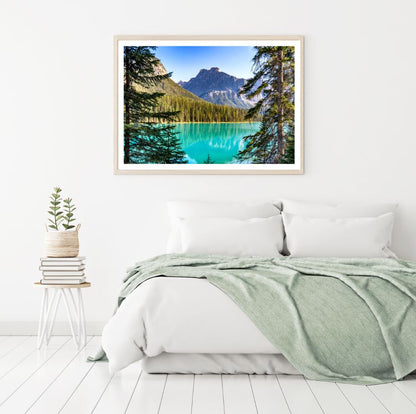 Lake & Forest Scenery Photograph Home Decor Premium Quality Poster Print Choose Your Sizes