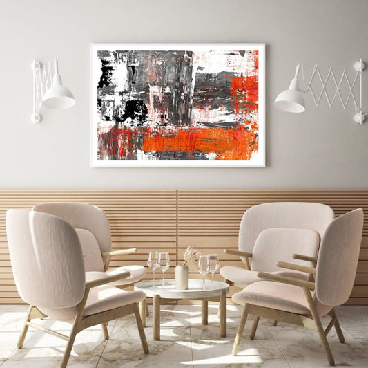 Multicolor Oil Paint Abstract Art Home Decor Premium Quality Poster Print Choose Your Sizes