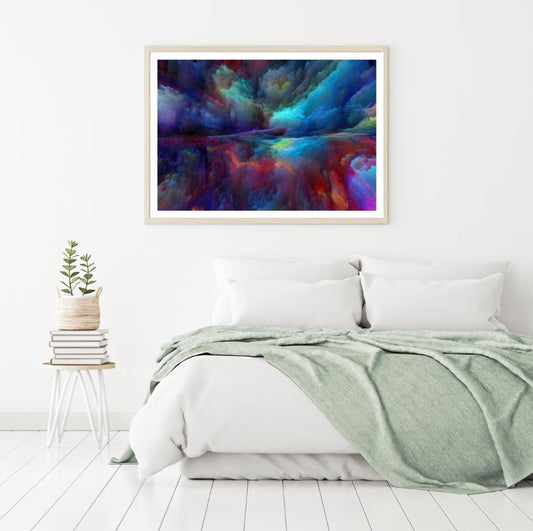 Colorful Abstract Cloud Design Home Decor Premium Quality Poster Print Choose Your Sizes
