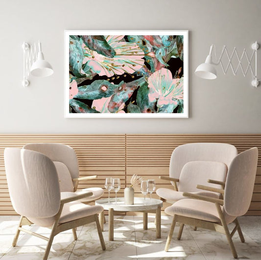 Colorful Flowers Closeup Painting Home Decor Premium Quality Poster Print Choose Your Sizes