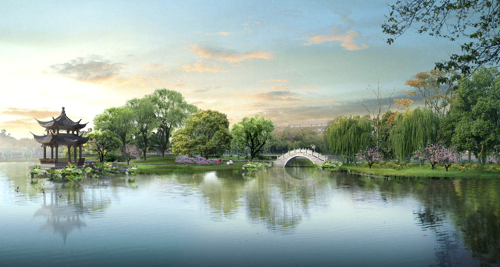 Lake & Forest Scenery Photograph Home Decor Premium Quality Poster Print Choose Your Sizes