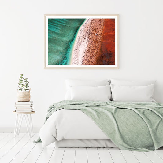 Colorful Green & Pink Abstract Home Decor Premium Quality Poster Print Choose Your Sizes