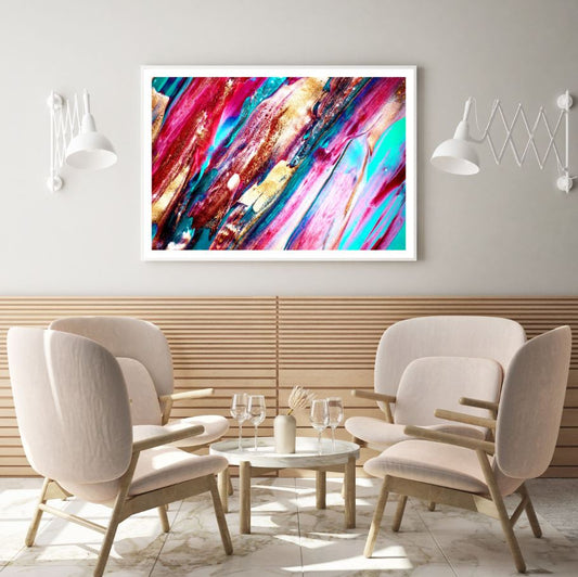 Colorful Shiny Abstract Design Home Decor Premium Quality Poster Print Choose Your Sizes