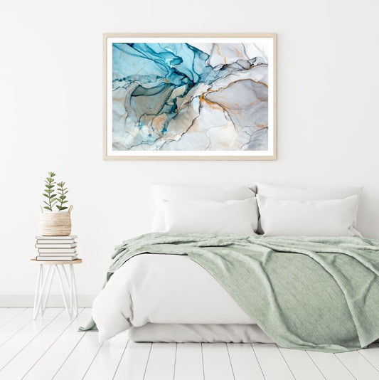 Colorful Abstract Granite Design Home Decor Premium Quality Poster Print Choose Your Sizes