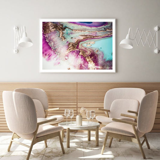 Colorful Abstract Granite Design Home Decor Premium Quality Poster Print Choose Your Sizes