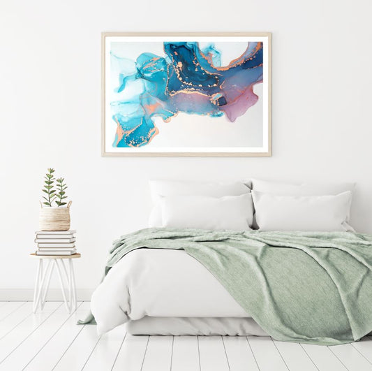 Colorful Abstract Granite Design Home Decor Premium Quality Poster Print Choose Your Sizes