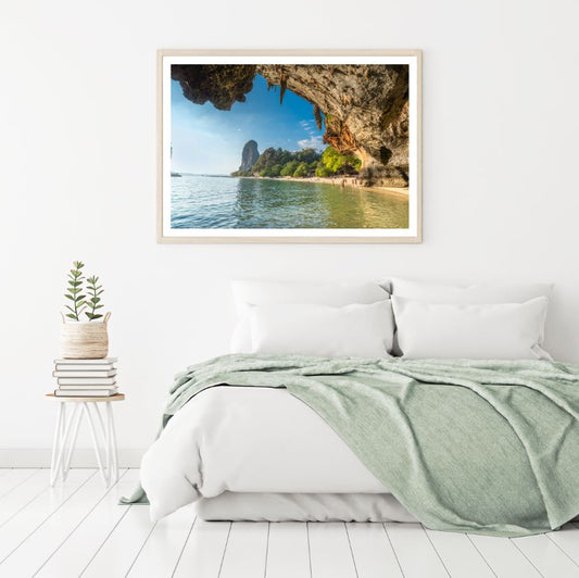Sea Cave Scenery Photograph Home Decor Premium Quality Poster Print Choose Your Sizes