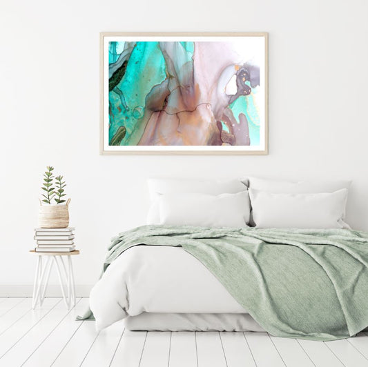 Colorful Abstract Granite Design Home Decor Premium Quality Poster Print Choose Your Sizes