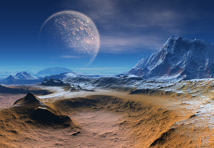 Planet View Print 100% Australian Made
