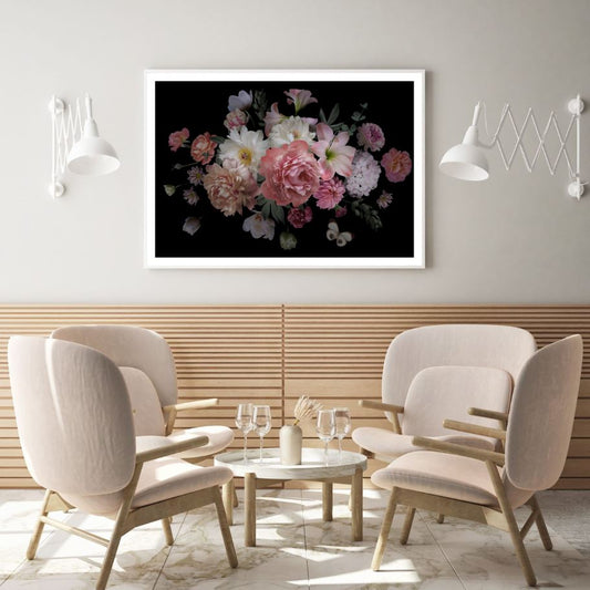 Peony Flower Closeup Photograph Home Decor Premium Quality Poster Print Choose Your Sizes