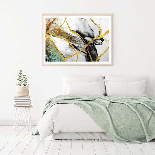 Colorful Abstract Granite Design Home Decor Premium Quality Poster Print Choose Your Sizes