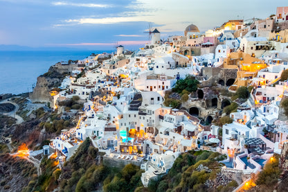 Stunning City Sky View Photograph Home Decor Premium Quality Poster Print Choose Your Sizes