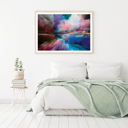 Colorful Abstract Cloud Design Home Decor Premium Quality Poster Print Choose Your Sizes